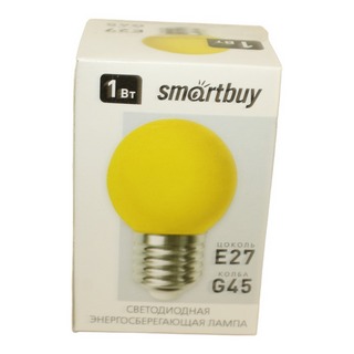 Светодиодная лампа YELLOW Смартбай  G45-01W/E27